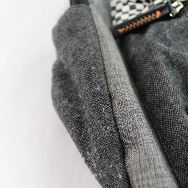 Target Kid's Backpack 2017 Black Gray White Superhero Design Pre-Owned