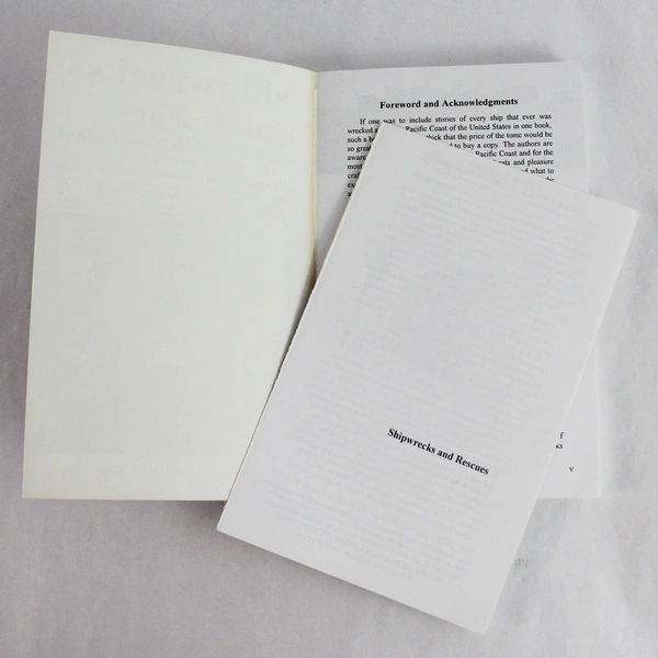 Shipwrecks & Rescues on the Northwest Coast by Margie & Bert Webber 1996 PB