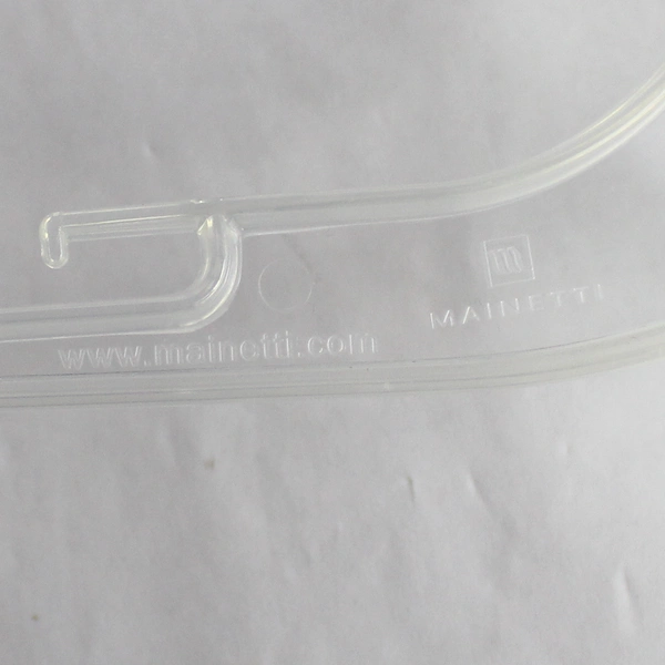 Lot of 10 Clear Plastic Clothes Hangers - Closet Storage & Organization