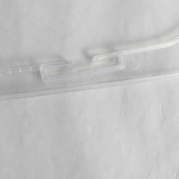 Lot of 10 Clear Plastic Clothes Hangers for Closet Organization & Storage