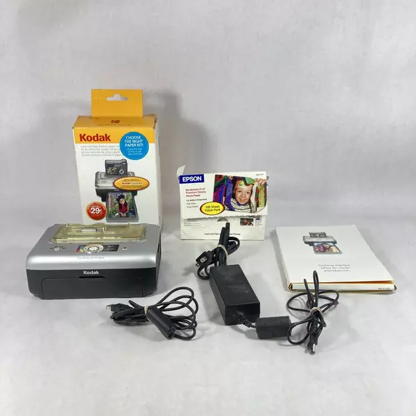 Kodak Easy Share CX DX 6000/7000 Or LS 600/700 Printer Dock W/ Ink Paper Manual