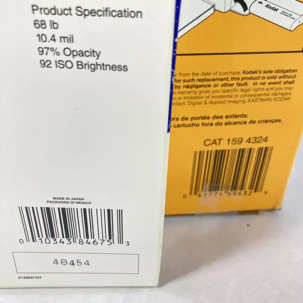 Kodak Easy Share CX DX 6000/7000 Or LS 600/700 Printer Dock W/ Ink Paper Manual