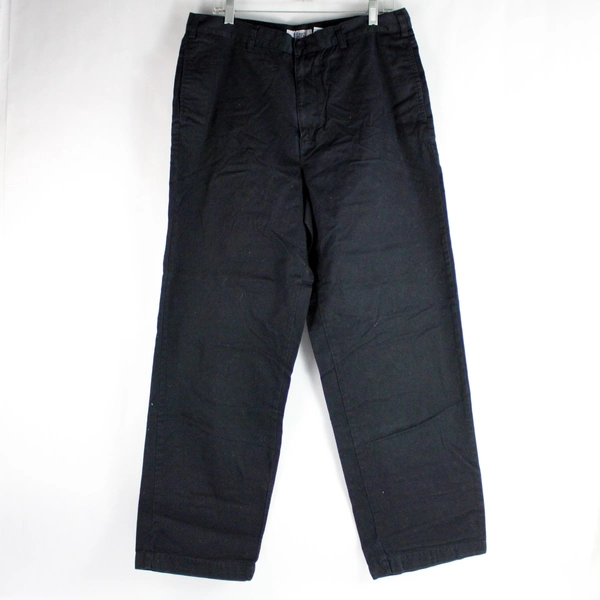 Old Navy Outlet Black 100% Cotton Pants Casual Style Men's Size 36x34