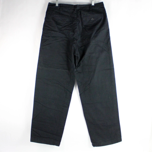Old Navy Outlet Black 100% Cotton Pants Casual Style Men's Size 36x34