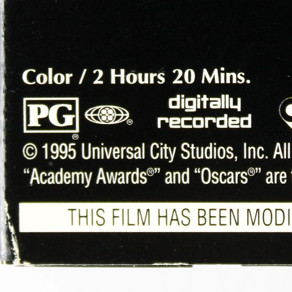 Apollo 13 VHS Movie Universal Pictures 1995 Tom Hanks Kevin Bacon Ed Harris