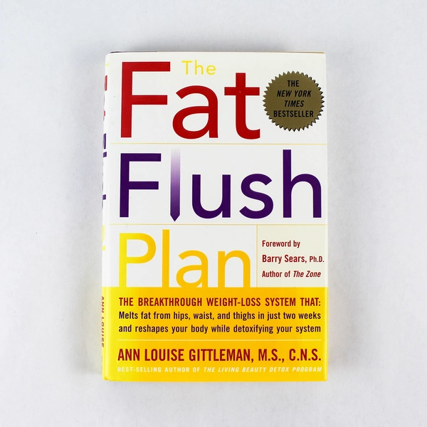 Fat Flush Plan by Ann Louise Gittleman 2002 Hardcover Good Condition
