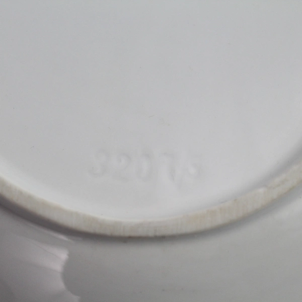 Vtg Hutschenreuther 15.5 Inch Oval Platter White With Pink Flowers Bavaria 