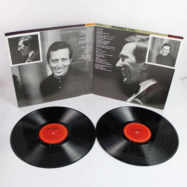 Andy Williams Born Free & Love Story Vinyl LP - Good Condition, As Is