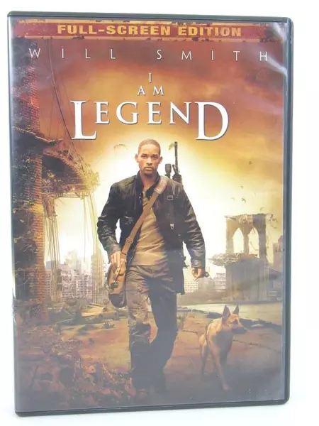 I Am Legend DVD Will Smith Full-Screen Edition PG-13 Warner Bros 2007