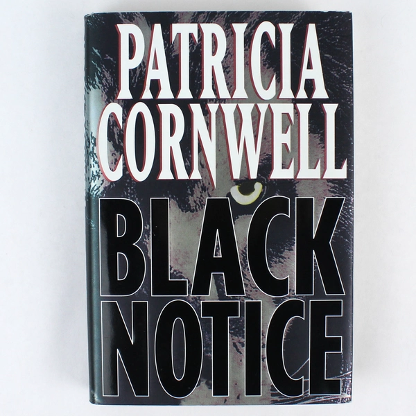 Patricia Cornwell Black Notice 1999 Scarpetta Series Hardcover Book