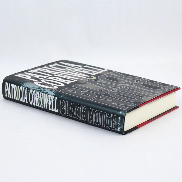 Patricia Cornwell Black Notice 1999 Scarpetta Series Hardcover Book