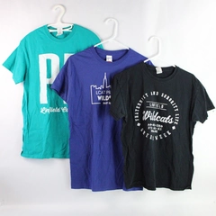 Lot of 3 Linfield University Cotton T-Shirts Adult Size Medium