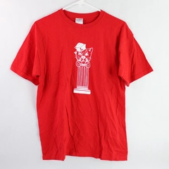 Gildan Red Linfield University Youth XL Cotton Graphic T-Shirt, Good Condition