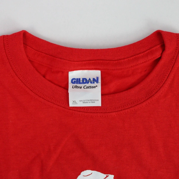 Gildan Red Linfield University Youth XL Cotton Graphic T-Shirt, Good Condition