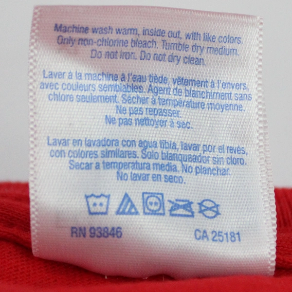 Gildan Red Linfield University Youth XL Cotton Graphic T-Shirt, Good Condition