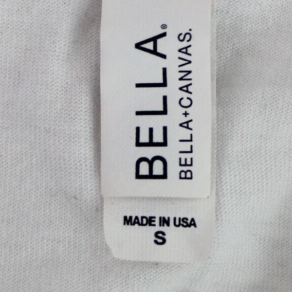 Bella + Canvas White Phi Sigma Sigma Sorority T-Shirt Women's Small