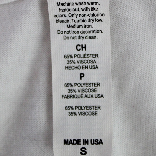 Bella + Canvas White Phi Sigma Sigma Sorority T-Shirt Women's Small