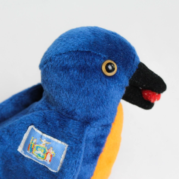 1998 Peaceables Broadway Blue Eastern Bluebird New York Stuffed Toy With Tag