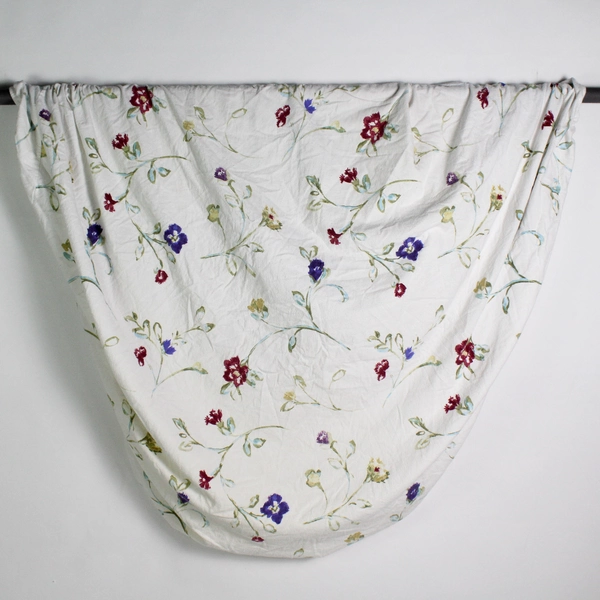 Lot of 2 Marwah Twin XL Floral Pattern 100% Cotton Flannel Sheet Set