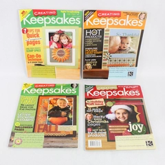 Lot Of 4 Creating Keepsakes Scrapbook Magazine March Oct Nov Dec 2006