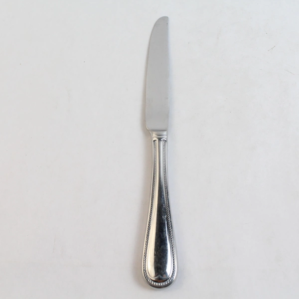 Lot of 5 Reed & Barton Elegant Bead Dinner Knives Different Handle Sizes