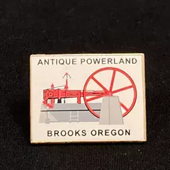 Antique Powerland Brooks Oregon Pinback Hat Lapel Pin Tie Tac Sundance Marketing