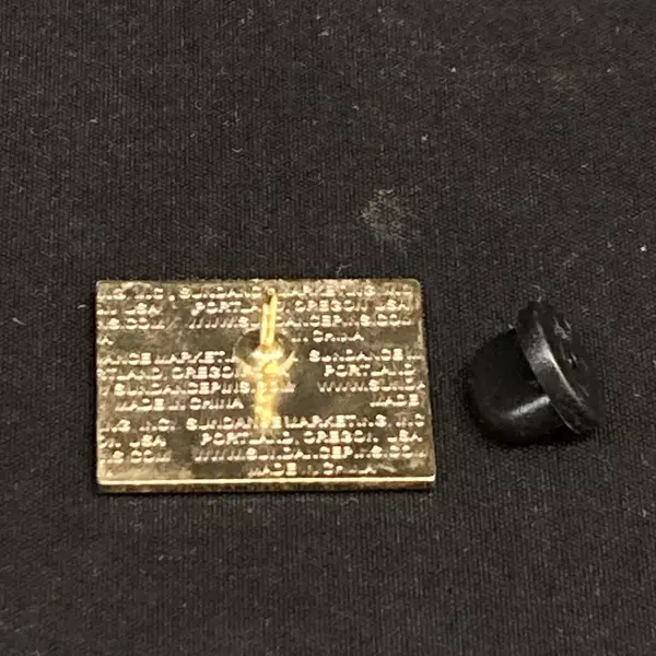 Antique Powerland Brooks Oregon Pinback Hat Lapel Pin Tie Tac Sundance Marketing