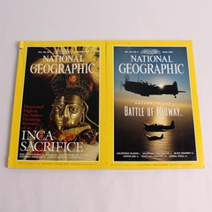 Lot of 2 Vintage National Geographic Magazines April November 1999