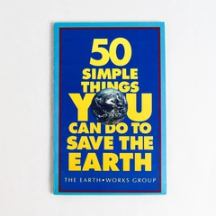 50 Simple Things You Can Do To Save The Earth Earthworks Group 1989 Paperback