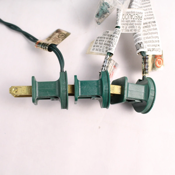 Lot of 3 Green String Warm White Christmas Lights Decor TS-66