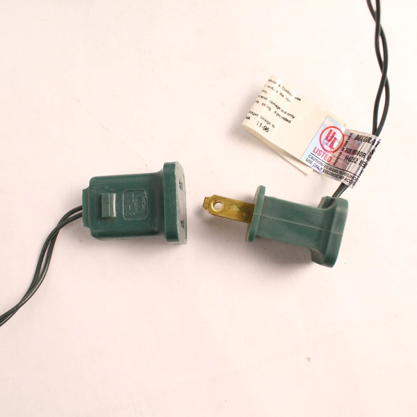 Green String Warm White Christmas Lights Decor TS-3 100 Bulbs