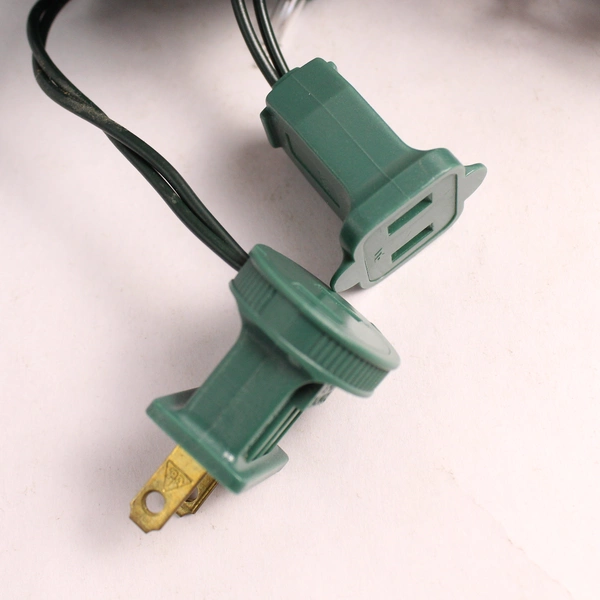 Green String Warm White Christmas Lights Decor TS-C5 50 Bulbs