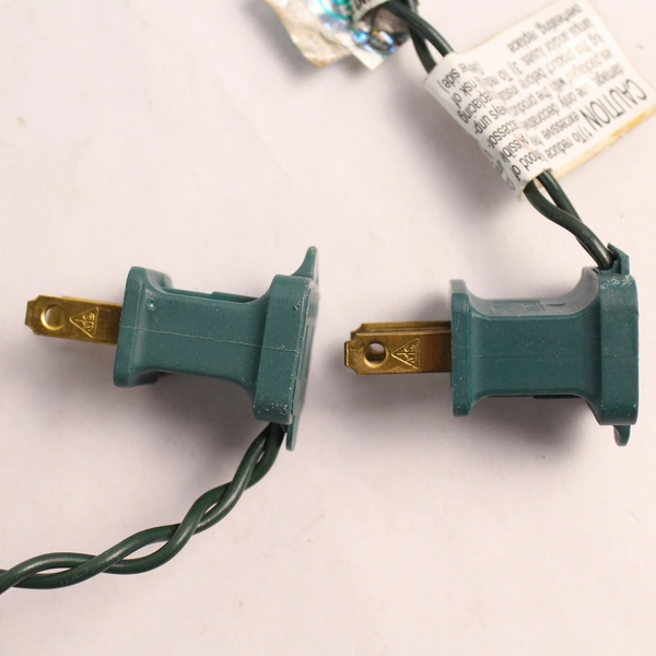 Lot of 2 Green String Warm White Christmas Lights Decor TS-B5