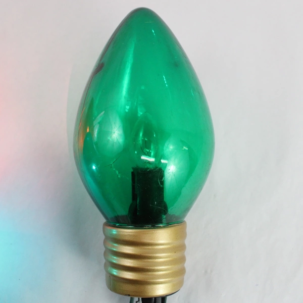 Green String Multi Color Christmas Lights Decor Ting Shen TS-24 4 Bulbs