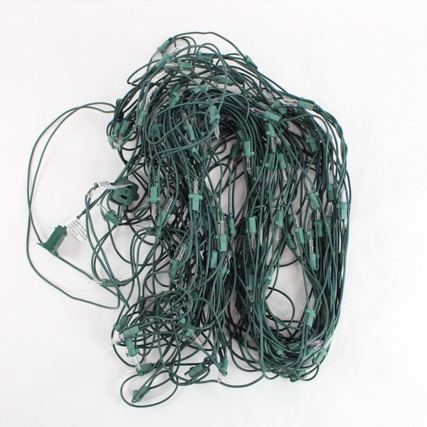 Ting Shen Green String Warm White Christmas Net Lights Decor TS-22 Bulbs