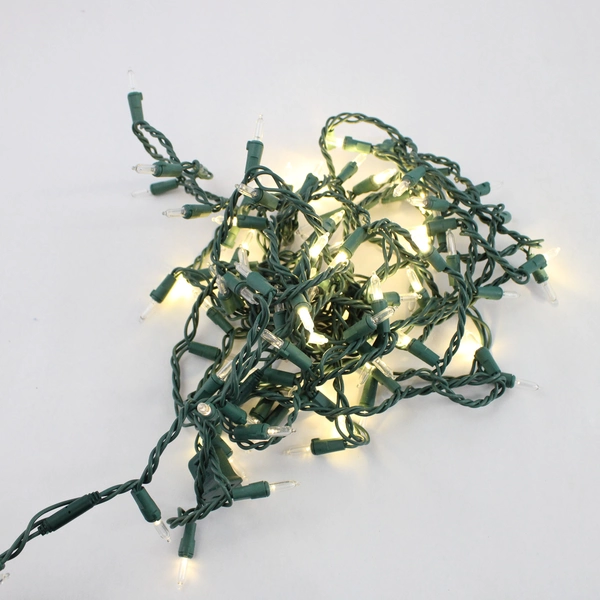 Lot of 2 Green String Bright White Christmas Lights Decor YL-RK2
