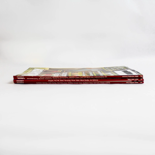 Lot Of 4 Handy The Handyman Club Of America Magazine January to August 2008