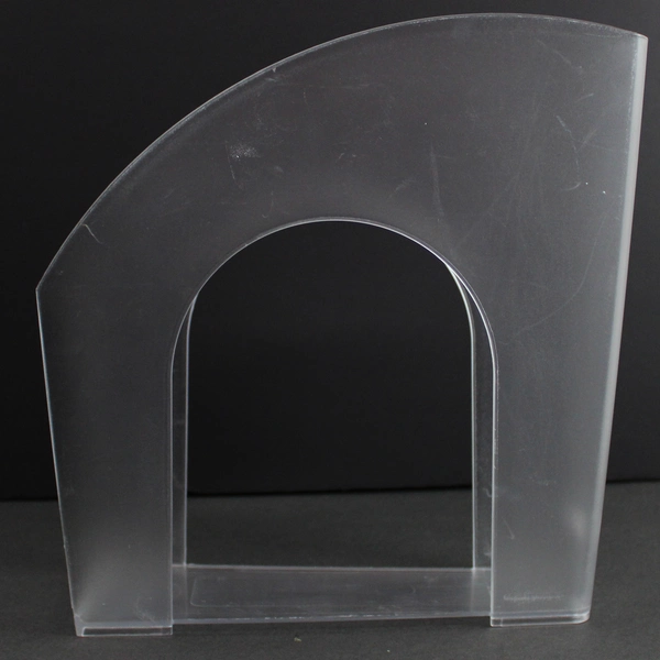 Opaque Plastic Magazine File Holder Home Office Organization 11.25" Tall