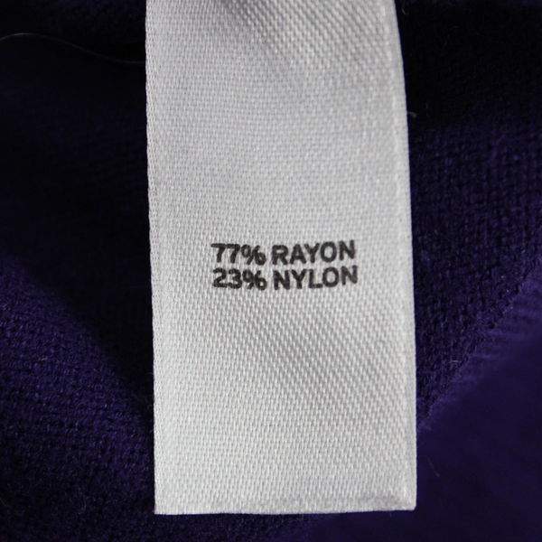 14th & Union Purple 3/4-Sleeve Cardigan Women's Size Medium