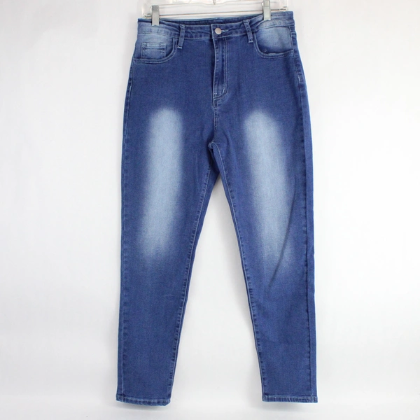 Jessica Jeans Stretch Blue Distressed Jeans Women's Size L