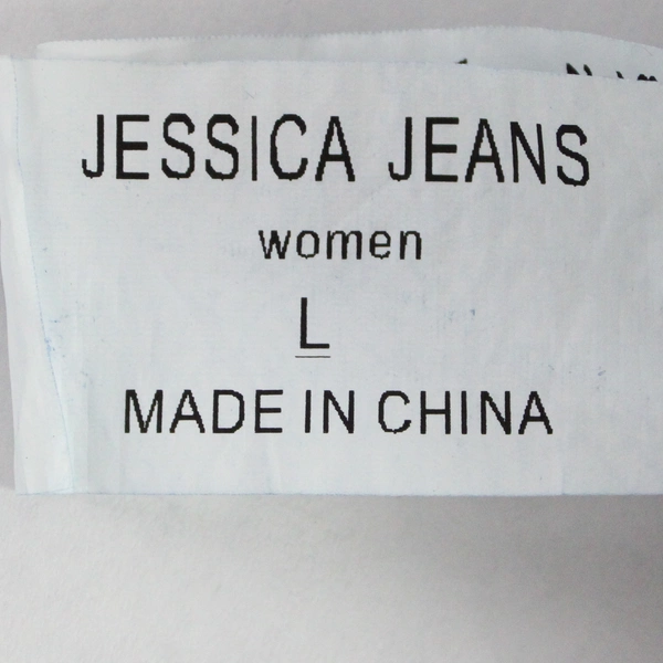 Jessica Jeans Stretch Blue Distressed Jeans Women's Size L