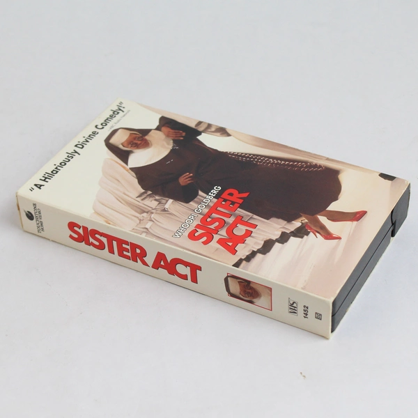 Sister Act VHS Tape Whoopi Goldberg 1992 Touchstone Home Video