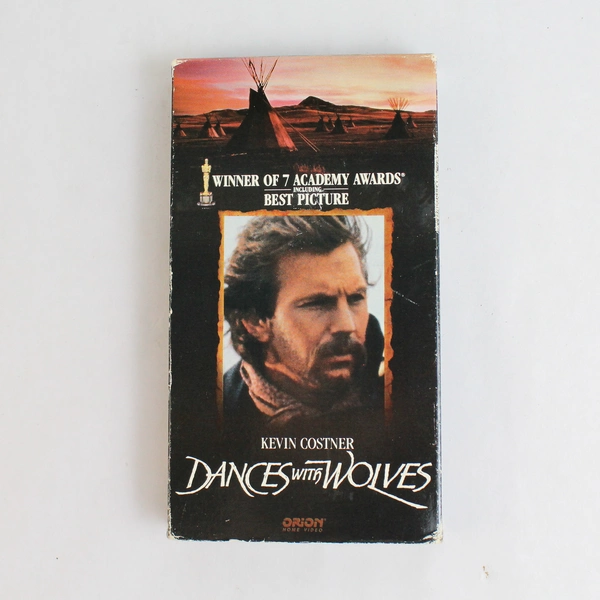 Dances With Wolves VHS Tape Movie Kevin Costner Orion Home Video 1990