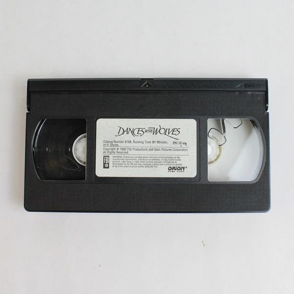 Dances With Wolves VHS Tape Movie Kevin Costner Orion Home Video 1990