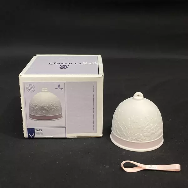1990 LLADRO Collector's Society Spring Bell 7613 In Original Box Retired