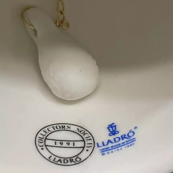 1990 LLADRO Collector's Society Spring Bell 7613 In Original Box Retired