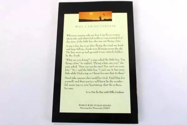 Day By Day with Billy Graham 1976 World Wide Publications Paperback