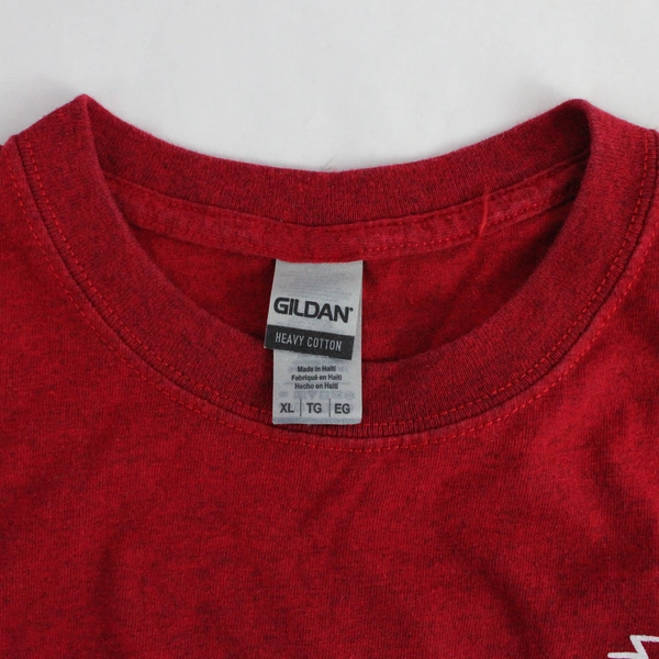 Gildan Cruising McMinnville Red Cotton Blend T-Shirt Men's Size XL