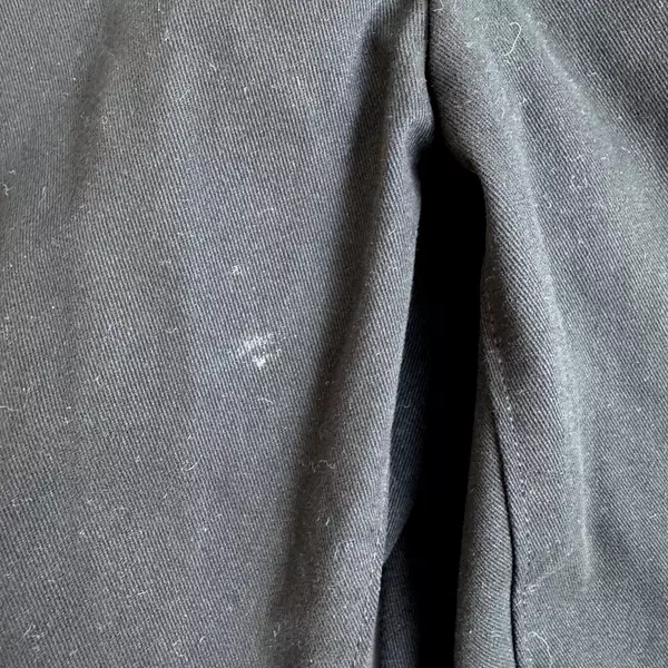 George Dress Pants Slacks Men's Size 36 X 29 Black Flat Front Slash Pockets