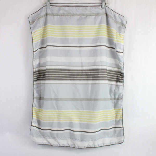 Set Of 2 Multicolor Striped Pillow Shams Covers 20" x 26" Home Decor